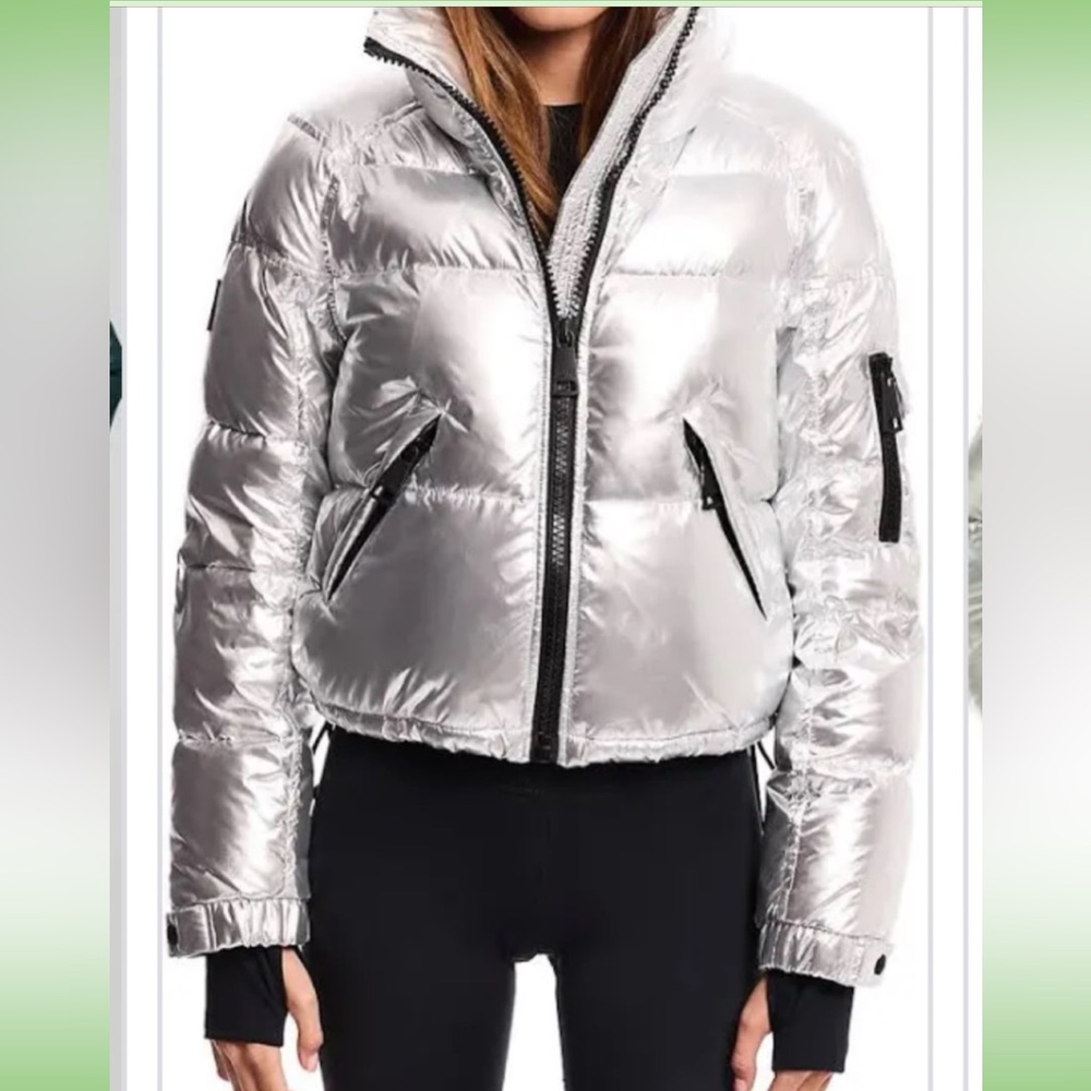 SAM Silver Puffer Jacket